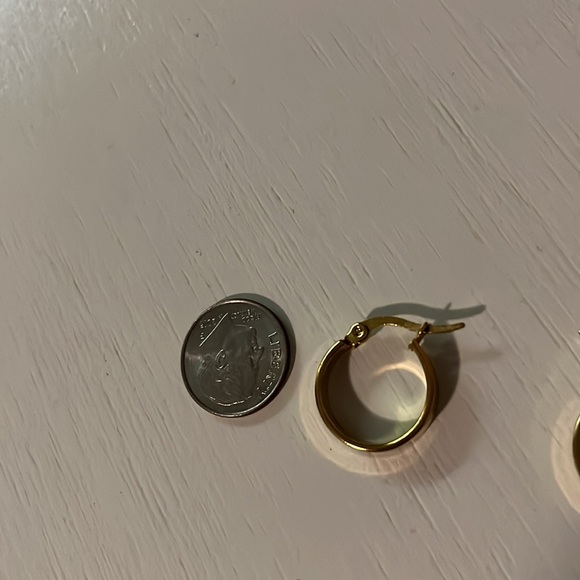 Gold Hoops - Picture 14 of 14